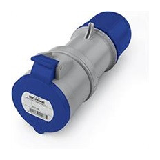 Промишлен подвижен контакт 2P+Е 32A IP54 серия Optima Scame