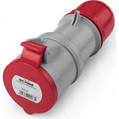 Промишлен подвижен контакт 3P+N+Е 32A IP54 серия Optima Scame