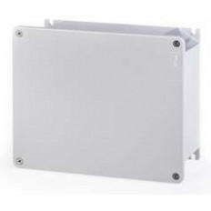 Кутия алуминиева 314х264х122мм IP66, UV,плътни стени, затваряне с винт, серия Alubox Scame