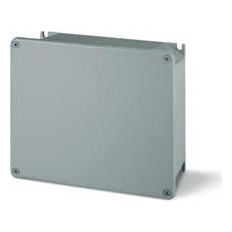 Кутия алуминиева 253х217х93мм IP66, UV,плътни стени, затваряне с винт, серия Alubox Scame