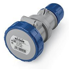 Промишлен подвижен контакт 2P+Е 16A IP66/67, 6h серия Optima Scame