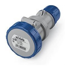 Промишлен подвижен контакт 2P+Е 16A IP66/67, 6h серия Optima Scame