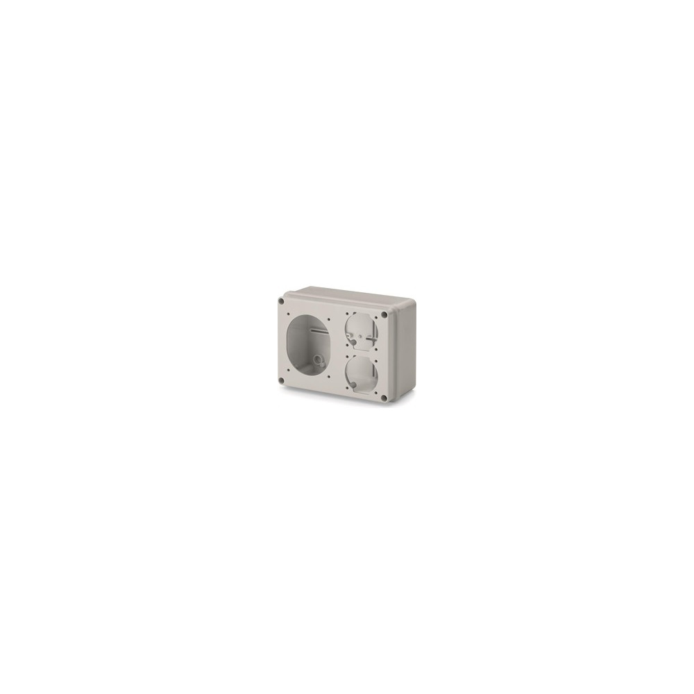 Табло за индустриални контакти IP54, UV, стенен монтаж, серия ADAPTO (1х16A и2хШуко) Scame Табло за индустриални контакти IP54, UV, стенен монтаж, серия ADAPTO (1х16A и2хШуко) Scame