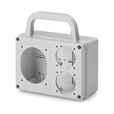 Табло за индустриални контакти IP54, UV, преносимо, серия ADAPTO (1х16A и2хШуко) Scame