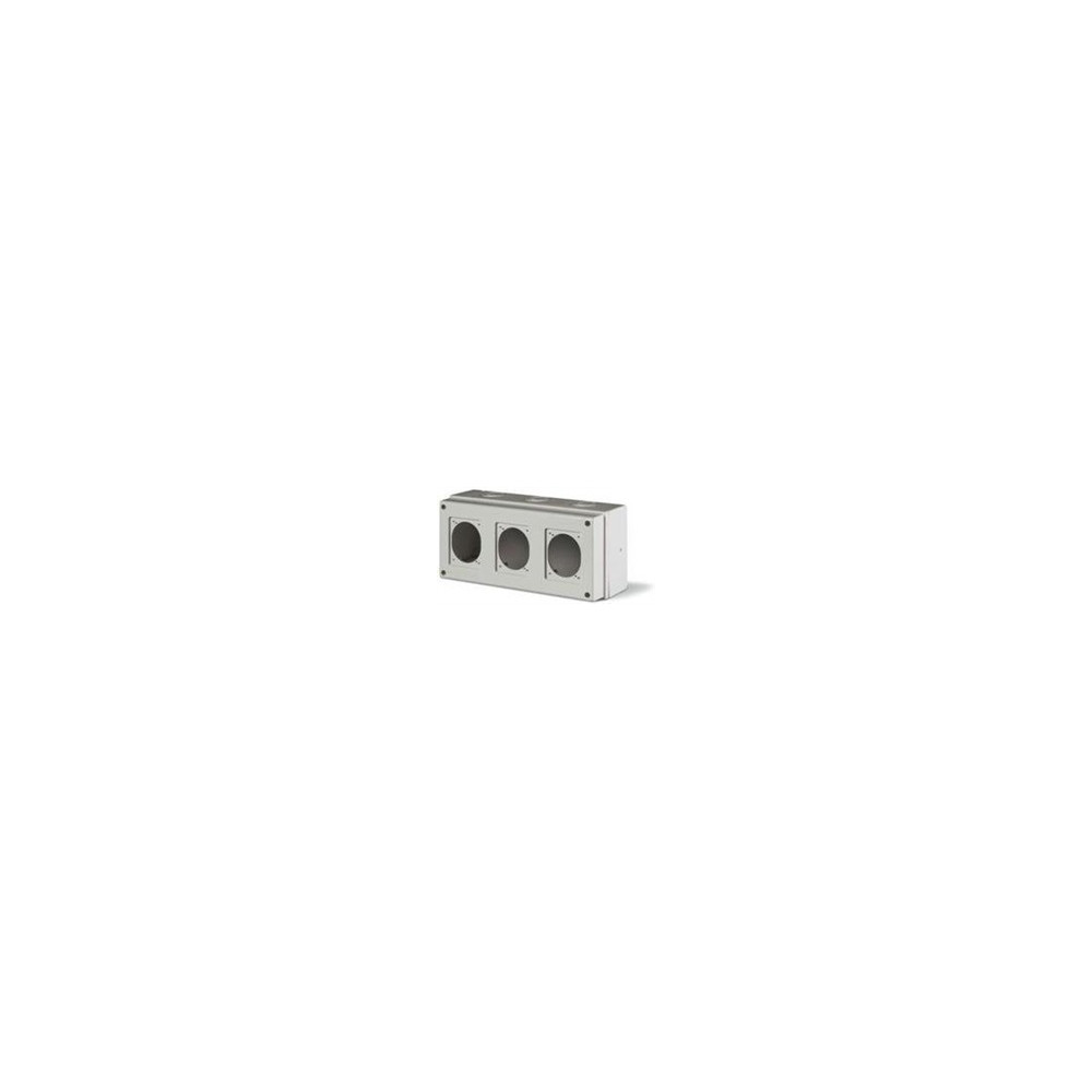 Табло за индустриални контакти IP66, UV, PG и М вход, серия Domino (3х16A или 32A) Scame