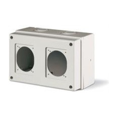 Табло за индустриални контакти IP66, UV, PG и М вход, серия Domino (2х16A или 32A) Scame