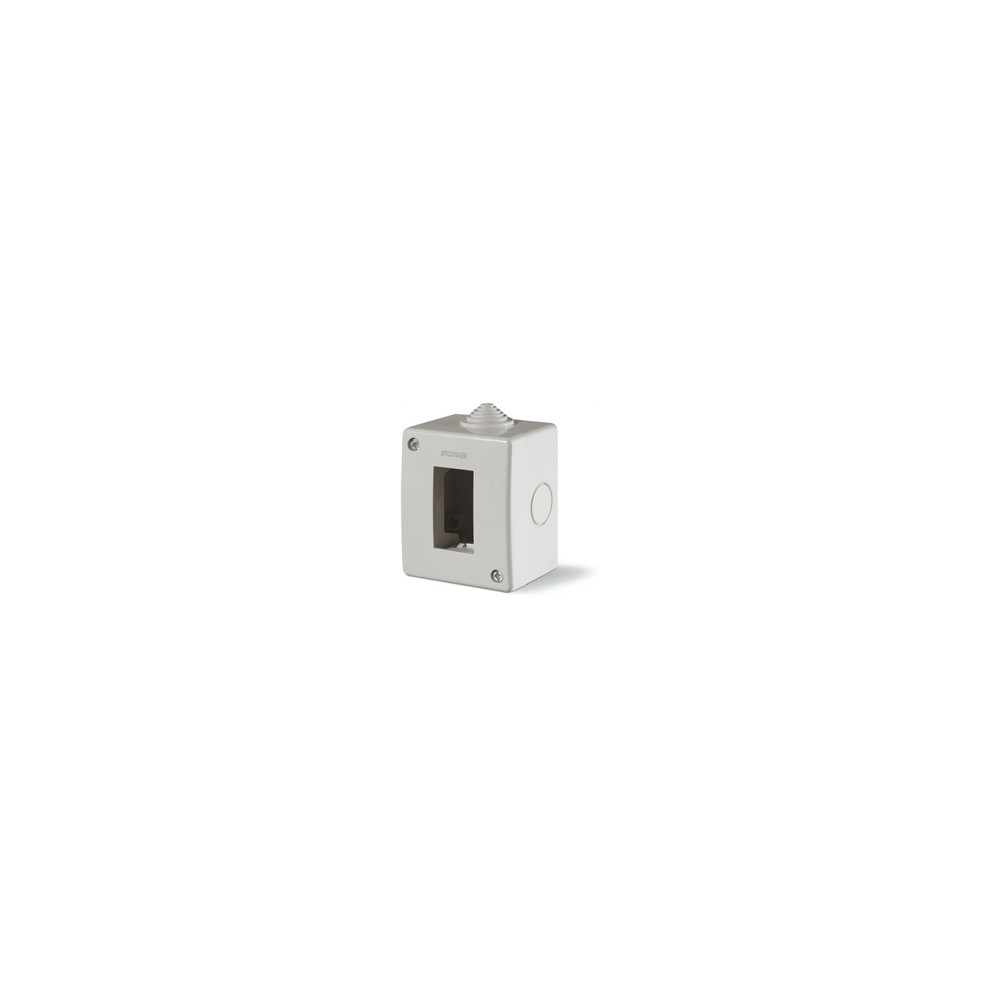 Конзола за открит монтаж IP40 1 мод. Unibox цвят СИВ Scame Конзола за открит монтаж IP40 1 мод. Unibox цвят СИВ Scame