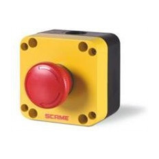 Авариен стоп червен 1NC открит монтаж IP65 Scame