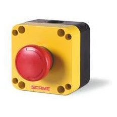 Авариен стоп червен 1NC открит монтаж IP65 Scame