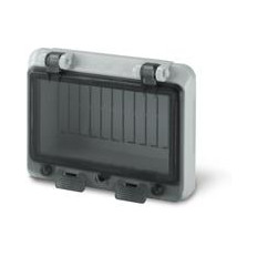 Капак за 8 DIN IP65 серия GOMMA гумирано Scame