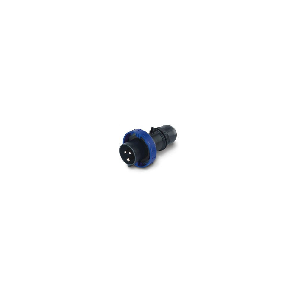 Промишлен щепсел 2P+Е 32A IP66/67/69 серия Optima Heavy Duty Scame