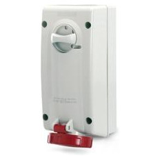 Промишлен контакт 3P+Е 16A IP66/67 с механична блокировка серия Advance 2 Scame