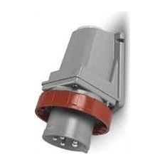 Промишлен щепсел 3P+N+Е 32A 346-415V IP67/69, 6h с обръщане на фазите серия Optima-REVERSE за открит монтаж Scame