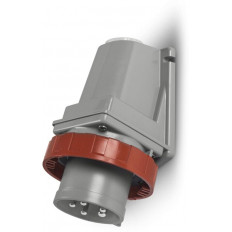 Промишлен щепсел 3P+N+Е 16A 346-415V IP67/69, 6h с реверс серия Optima за открит монтаж Scame