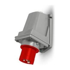 Промишлен щепсел 3P+N+Е 16A 346-415V IP44/54, 6h серия Optima за открит монтаж Scame