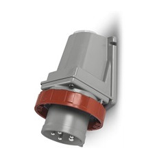 Промишлен щепсел 3P+N+Е 32A 346-415V IP67/69, 6h серия Optima за открит монтаж Scame