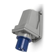 Промишлен щепсел 2P+Е 32A 200-250V IP44/54, 6h серия Optima за открит монтаж Scame