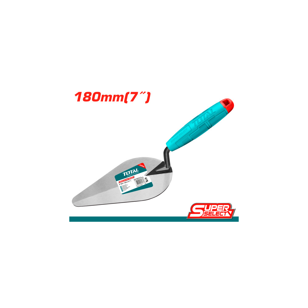 Мистрия заоблена TOTAL, 7" / 180 мм Мистрия заоблена TOTAL, 7" / 180 мм