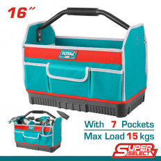 Чанта за инструменти TOTAL INDUSTRIAL, 15 кг, 40 см