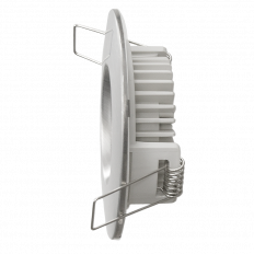 LED ЛУНА ЗА ВГРАЖДАНЕ IP44 6.5W, 4200K, 220V, НЕУТРАЛНА СВЕТЛИНА, САТИНИРАН НИКЕЛ