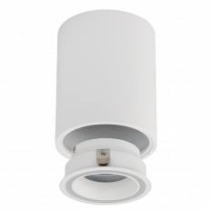 ТЯЛО ЗА ОТКРИТ МОНТАЖ IP20, КРЪГ, СТАЦИОНАРНА, БЯЛО