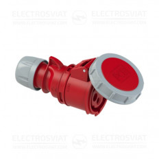 ИНДУСТРИАЛЕН КОНТАКТ С ВИНТОВИ КЛЕМИ, 3P+PE 32A, 400V, IP67, СЕРИЯ SHARK