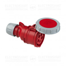 ИНДУСТРИАЛЕН КОНТАКТ С ВИНТОВИ КЛЕМИ, 3P+PE+N 32A, 400V, IP67, СЕРИЯ SHARK