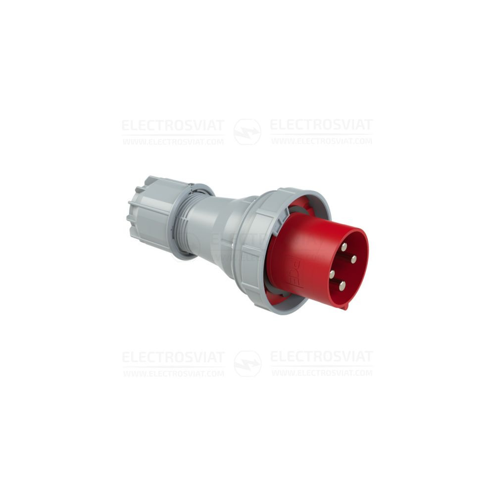 ИНДУСТРИАЛЕН ЩЕПСЕЛ С ВИНТОВИ КЛЕМИ, 3P+PE 63A, 400V, IP66/67, СЕРИЯ POWER TWIST