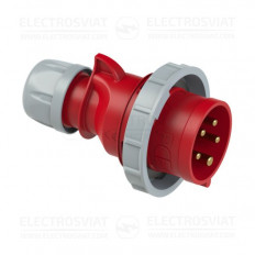 ИНДУСТРИАЛЕН ЩЕПСЕЛ С ВИНТОВИ КЛЕМИ, 3P+PE+N 32A, 400V, IP67, СЕРИЯ SHARK