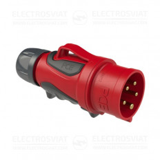 ИНДУСТРИАЛЕН ЩЕПСЕЛ, 3P+PE+N 32A, 400V, IP44, СЕРИЯ GRIP