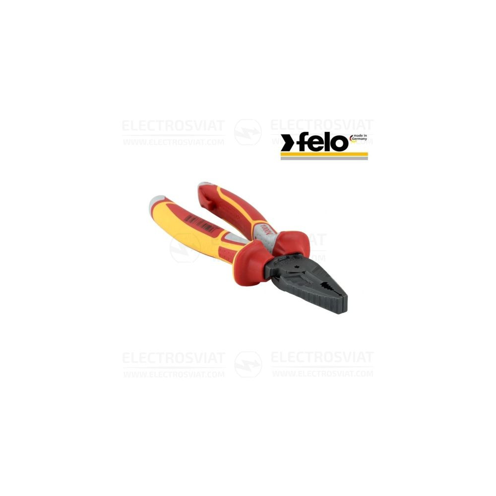 КЛЕЩИ КОМБИНИРАНИ FELO 1000V 180 MM