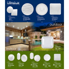 LED ДЕКОРАТИВНА ПЛАФОНИЕРА 24W 4000K 220-240V, IP20