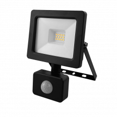 LED SLIM ПРОЖЕКТОР С ДАТЧИК ЗА ДВИЖЕНИЕ 10W, 4000K, 220-240V AC, IP44