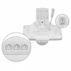 СОЛАРЕН LED ПРОЖЕКТОР С PIR ДАТЧИК ЗА ДВИЖЕНИЕ 11W, 5000K, 220-240V AC, IP54, 1500LM