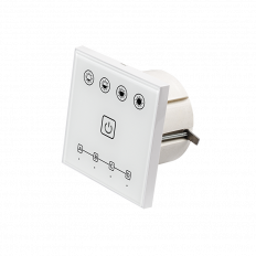 SMART 2.4G RF TOUCH ПАНЕЛ ЗА СТЕНА ЗА ЕДНОЦВЕТНО LED ОСВЕТЛЕНИЕ, 4 ЗОНИ