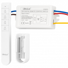 ДВУКАНАЛЕН КЛЮЧ С RF ДИСТАНЦИОННО УПРАВЛЕНИЕ, 220V AC