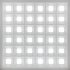 LED ПАНЕЛ БЕЗ ЗАСЛЕПЯВАНЕ, UGR19, 600Х600, 220V-240V AC, 90, 40W, 4000K, 4800LM