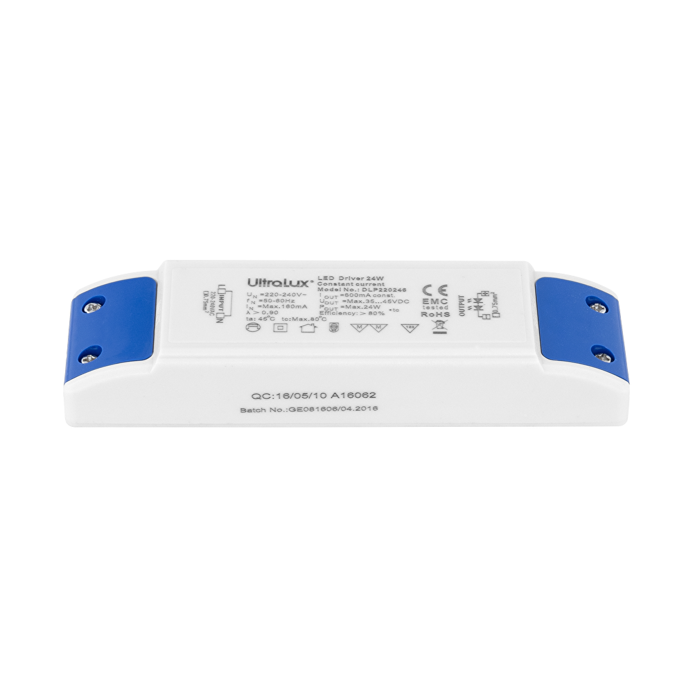 НЕДИМИРАЩ ДРАЙВЕР ЗА LED ПАНЕЛИ 600mA 220V-240V AC 24W