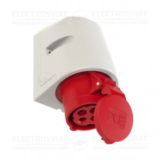 ИНДУСТРИАЛЕН КОНТАКТ ЗА ОТКРИТ МОНТАЖ, 3P+PE 32A, 400V, IP44