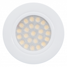 МИНИ LED ЛУНА ЗА ВГРАЖДАНЕ IP44 4W, 4200K, 220V, НЕУТРАЛНА СВЕТЛИНА, БЯЛА