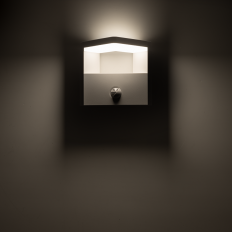 LED ЛАМПА С PIR СЕНЗОР ЗА ДВИЖЕНИЕ 15W, 4000K, 220-240V AC, IP44