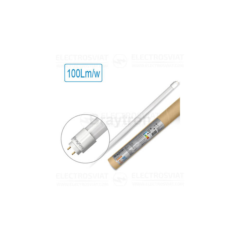 LED ТРЪБА 600MM, 9W, T8, 220V, 4200K, НЕУТРАЛНО БЯЛА, ДВУСТРАННО ЗАХРАНВАНЕ LED ТРЪБА 600MM, 9W, T8, 220V, 4200K, НЕУТРАЛНО БЯЛА, ДВУСТРАННО ЗАХРАНВАНЕ