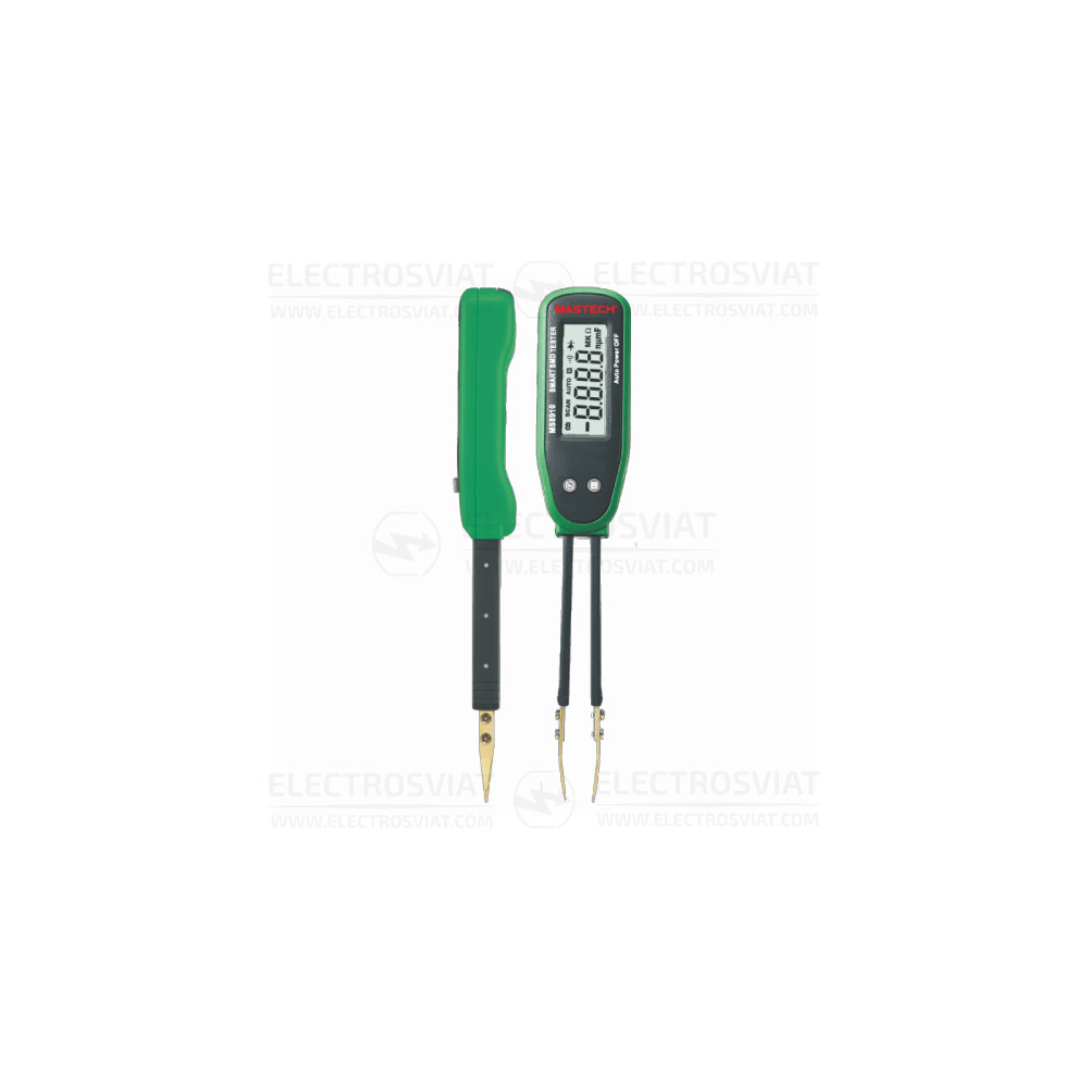 ЦИФРОВ SMD ТЕСТЕР, CR МЕТЪР, 300OHM30MOHM, 3NF30MF, LCD(3000), MS8910