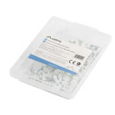 КАБЕЛЕН КЛИПС LANBERG CABLE CLIPS 3,5MM 100PCS, БЕЛИ