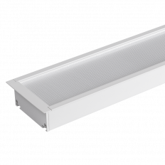 LED ЛИНЕЙНО ОСВЕТИТЕЛНО ТЯЛО ЗА ВГРАЖДАНЕ, БЯЛО, 1,2М, 40W, 4200K, 220-240VAC, IP20, 4800LM