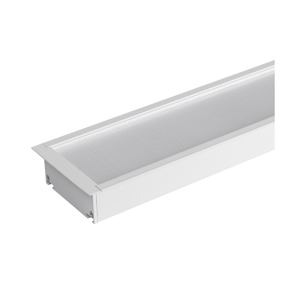 LED ЛИНЕЙНО ОСВЕТИТЕЛНО ТЯЛО ЗА ВГРАЖДАНЕ, БЯЛО, 1,2М, 40W, 4200K, 220-240VAC, IP20, 4800LM