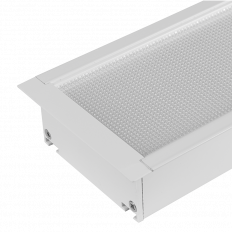 LED ЛИНЕЙНО ОСВЕТИТЕЛНО ТЯЛО ЗА ВГРАЖДАНЕ, БЯЛО, 1,2М, 40W, 4200K, 220-240VAC, IP20, 4800LM