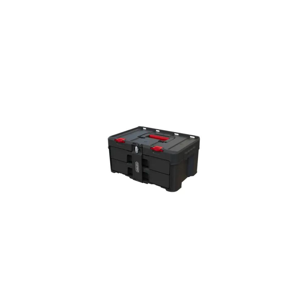 КУТИЯ С 2 ЧЕКМЕДЖЕТА STACKNROLL, 481х330х233 ЧЕРЕН/ЧЕРВЕН КУТИЯ С 2 ЧЕКМЕДЖЕТА STACKNROLL, 481х330х233 ЧЕРЕН/ЧЕРВЕН