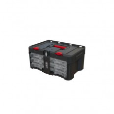 КУТИЯ С 3 ЧЕКМЕДЖЕТА STACKNROLL, 481х330х233 ЧЕРЕН/ЧЕРВЕН