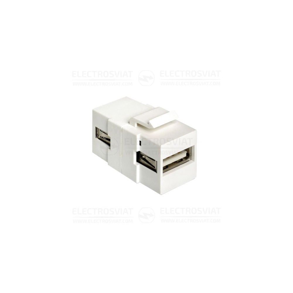 КИЙСТОУН USB МОДУЛ ТИП А, БЯЛ